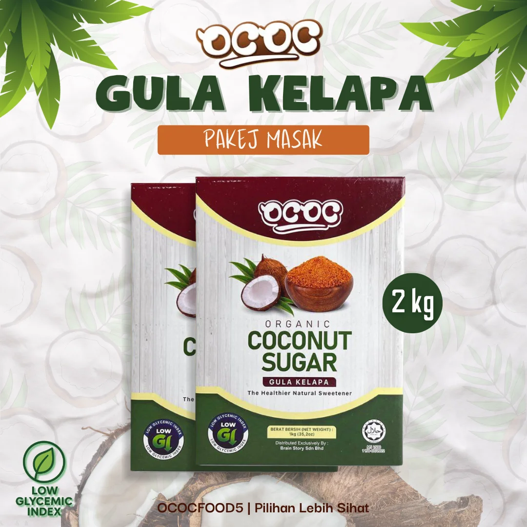 Pakej Combo: OCOC Gula Kelapa 2kg