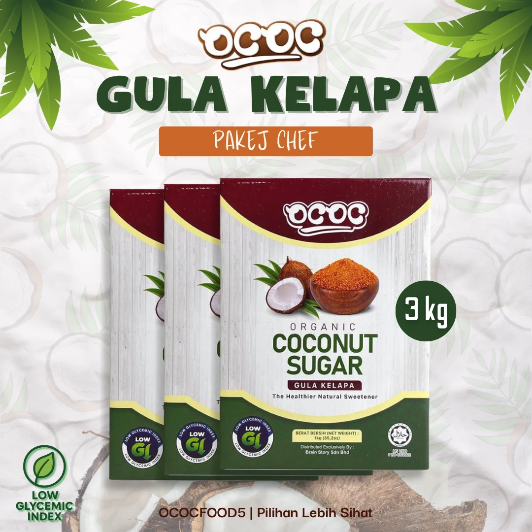 Pakej Kenduri: OCOC Gula Kelapa 3kg